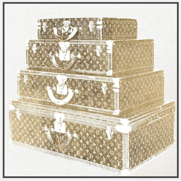 “Oh Louis!” Print picture- luxury and glam fashion couture wall art home decor - Picture 2 of 3